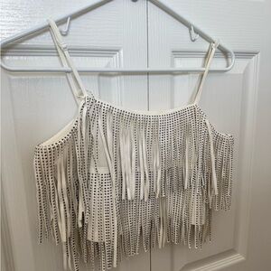 Fringe Crop Top